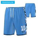 STRIDE SHORTS 6 - SKY BLUE